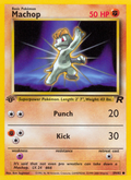 Machop 59/82 — Pokémon Team Rocket card