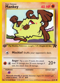 Mankey 61/82 — Pokémon Team Rocket card