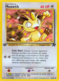 Meowth 62/82 — Pokémon Team Rocket card