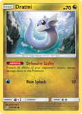 Dratini 117/181 English Pokémon card from Team Up (2019)