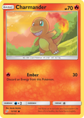 Charmander 12/181 English Pokémon card from Team Up (2019)