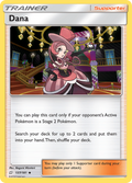 Dana 137/181 English Pokémon card from Team Up (2019)