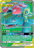 Celebi & Venusaur-GX 159/181 English Pokémon card from Team Up (2019)