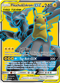 Pikachu & Zekrom-GX 162/181 English Pokémon card from Team Up (2019)
