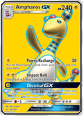 Ampharos-GX 163/181 English Pokémon card from Team Up (2019)