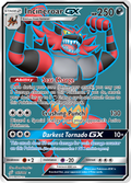 Incineroar-GX 167/181 English Pokémon card from Team Up (2019)