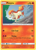 Ponyta 17/181 English Pokémon card from Team Up (2019)