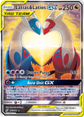 Latias & Latios-GX 170/181 English Pokémon card from Team Up (2019)