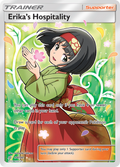 Erika's Hospitality 174/181 English Pokémon card from Team Up (2019)