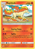 Rapidash 18/181 English Pokémon card from Team Up (2019)