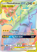 Pikachu & Zekrom-GX 184/181 English Pokémon card from Team Up (2019)
