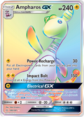 Ampharos-GX 185/181 English Pokémon card from Team Up (2019)