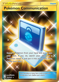 Pokémon Communication 196/181 English Pokémon card from Team Up (2019)