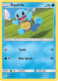 Squirtle 23/181 English Pokémon card from Team Up (2019)