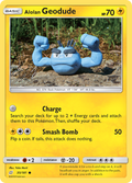Alolan Geodude 35/181 English Pokémon card from Team Up (2019)