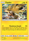 Zapdos 40/181 English Pokémon card from Team Up (2019)