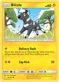 Blitzle 44/181 English Pokémon card from Team Up (2019)