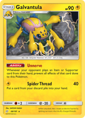 Galvantula 48/181 English Pokémon card from Team Up (2019)