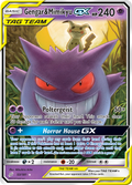 Gengar & Mimikyu-GX 53/181 English Pokémon card from Team Up (2019)
