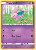Nidoran ♂ 57/181 English Pokémon card from Team Up (2019)