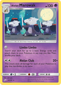 Alolan Marowak 64/181 English Pokémon card from Team Up (2019)