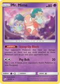 Mr. Mime 66/181 English Pokémon card from Team Up (2019)