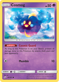 Cosmog 69/181 English Pokémon card from Team Up (2019)