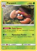 Parasect 7/181 English Pokémon card from Team Up (2019)