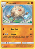 Primeape 72/181 English Pokémon card from Team Up (2019)