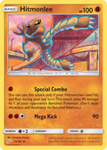 Hitmonlee 73/181 English Pokémon card from Team Up (2019)