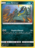 Alolan Grimer 83/181 English Pokémon card from Team Up (2019)
