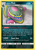 Alolan Muk 84/181 English Pokémon card from Team Up (2019)