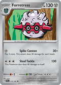 Forretress 110/162 — English Pokémon Temporal Forces (2024)