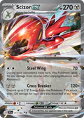 Scizor ex 111/162 — English Pokémon Temporal Forces (2024)