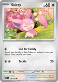 Skitty 130/162 — English Pokémon Temporal Forces (2024)