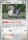 Pidove 133/162 — English Pokémon Temporal Forces (2024)
