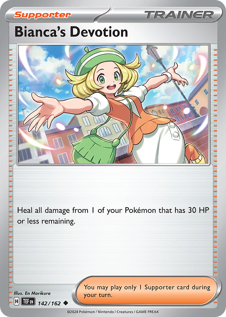 Bianca's Devotion 142/162 — English Pokémon Temporal Forces (2024)