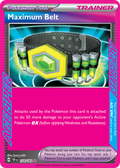Maximum Belt 154/162 — English Pokémon Temporal Forces (2024)