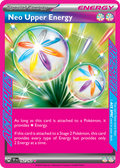 Neo Upper Energy 162/162 — English Pokémon Temporal Forces (2024)
