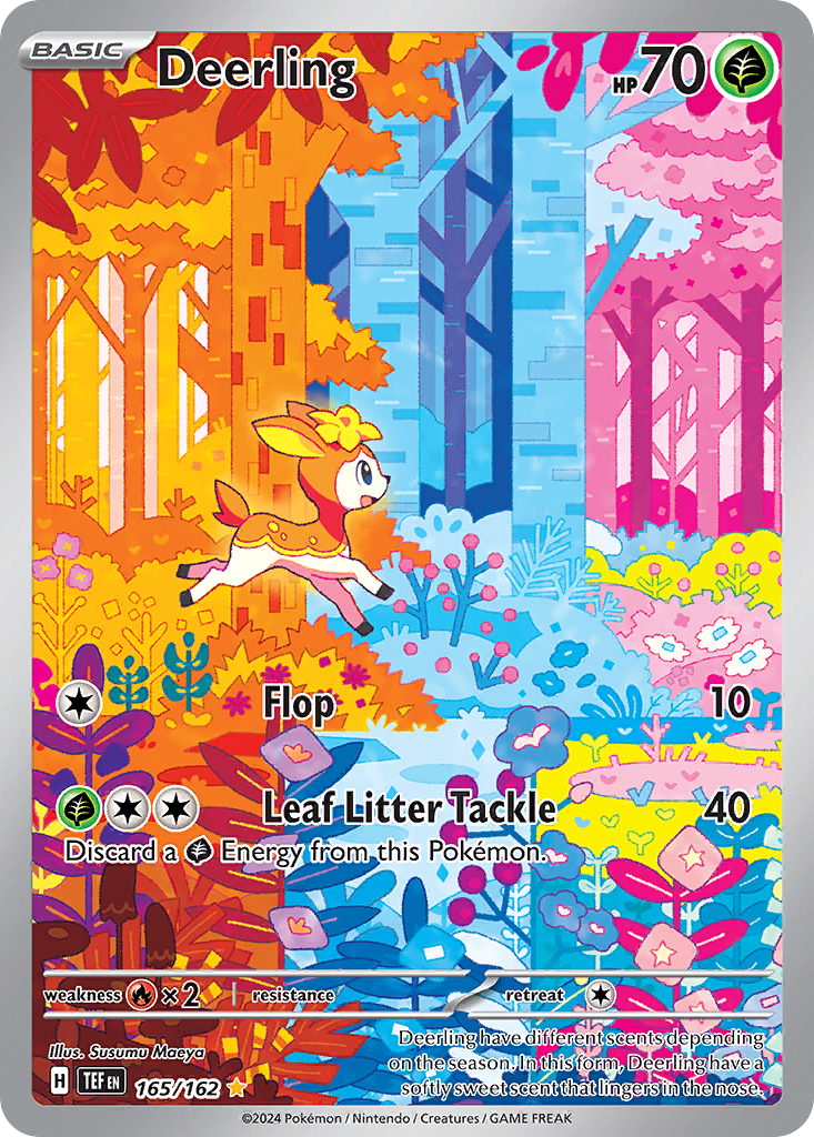 Deerling 165/162 — English Pokémon Temporal Forces (2024)