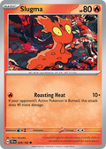 Slugma 28/162 — English Pokémon Temporal Forces (2024)