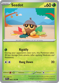 Seedot 3/162 — English Pokémon Temporal Forces (2024)