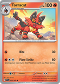 Torracat 33/162 — English Pokémon Temporal Forces (2024)