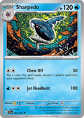 Sharpedo 43/162 — English Pokémon Temporal Forces (2024)