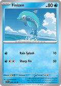 Finizen 48/162 — English Pokémon Temporal Forces (2024)