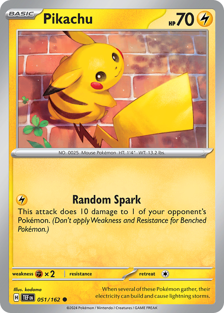 Pikachu 51/162 Temporal Forces | GATECRASH