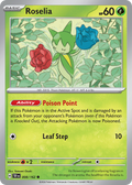 Roselia 8/162 — English Pokémon Temporal Forces (2024)