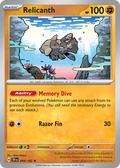Relicanth 84/162 — English Pokémon Temporal Forces (2024)