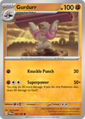 Gurdurr 104/167 — English Pokémon Twilight Masquerade (2024)