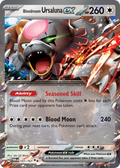Bloodmoon Ursaluna ex 141/167 — English Pokémon Twilight Masquerade (2024)